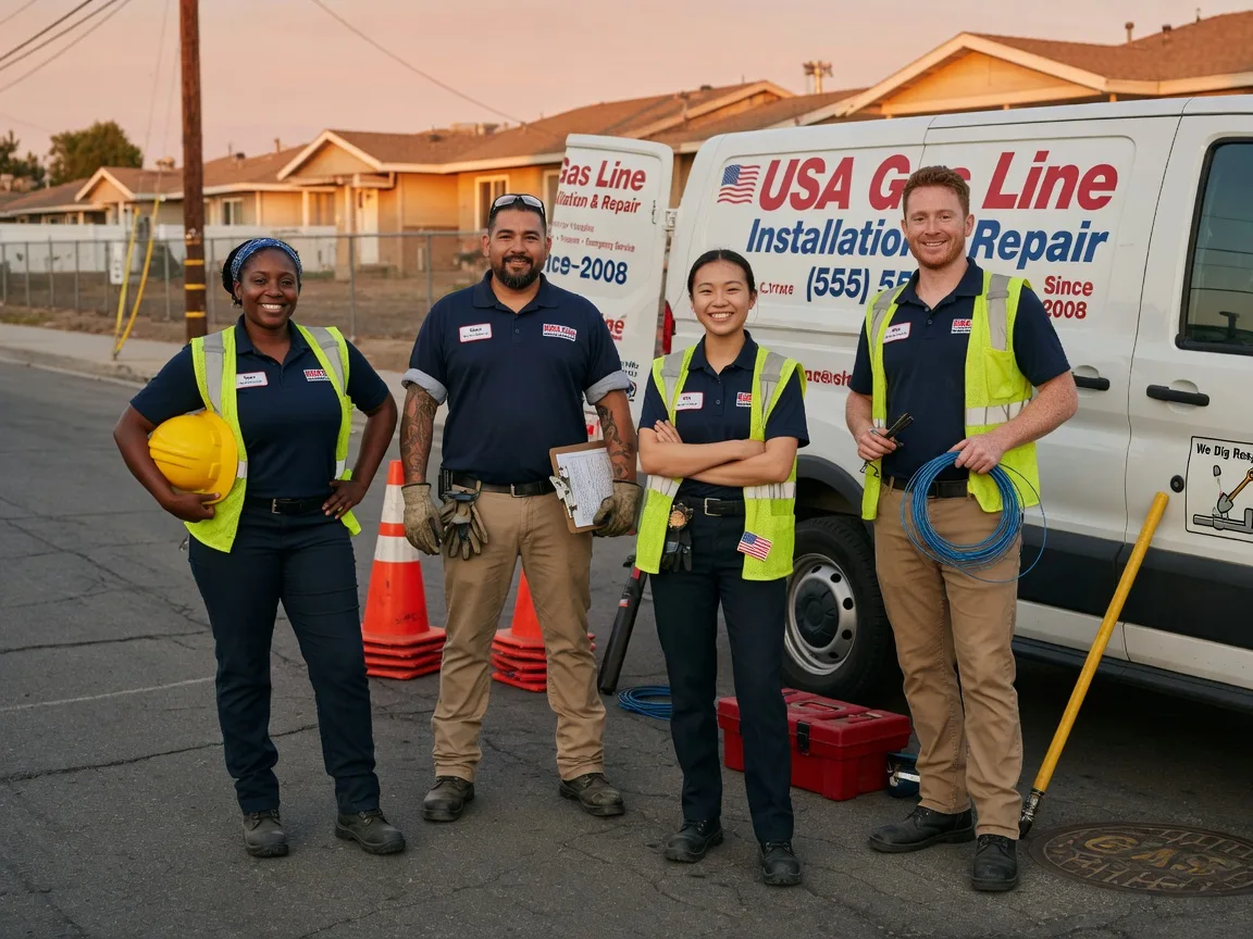 Gas Line Installation company in Bolivar, PA